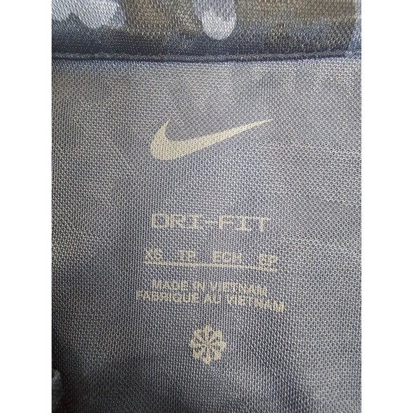 Nike Dri-FIT Victory Golf Polo Sleeveless Obsidian Paisley Print SZ XS‎ - Picture 6 of 9